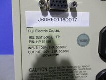 中古 FUJI DL5115-500JL 小形無停電電源装置 500VA/320W (JBDR60116D017)_画像7