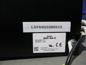 中古 OrientalMotor ステッピング用ドライバー ASD16A-S (LBFR60228B210)