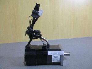 中古 MITSUBISHI AC SERVO MOTOR HC-MFS23B 200W AC サーボモータ (KAVR60301B003)