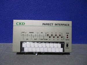 中古 CKD PARECT インターフェイスモデル PI-EV-D3-2 AC200V (JBGR60223D036)