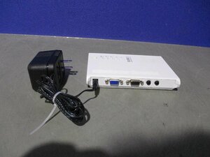 中古アイオーデータ PCディスプレイ用 ビデオコンバーター VA BOX2 ケーブル付 ＜通電OK＞ (JASR60223C040)