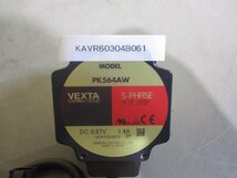 中古 ORIENTAL MOTOR STEPPING MOTOR PK564AW (KAVR60304B061)_画像1