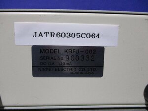 中古 NISSEI FEEDBACK CONTROLLER UNIT KBFU-002 DC12V 120mA (JATR60305C064)