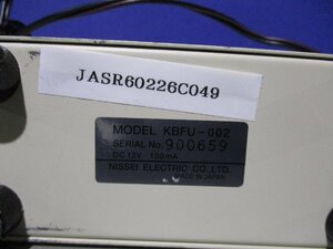 中古NISSEI FEEDBACK CONTROLLER UNIT KBFU-002 DC12V 120mA(JASR60226C049)