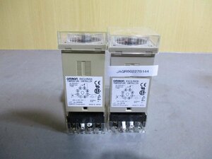 中古 OMRON E5C2-R20K 電子温度調節器 2個 (JAGR60227B144)