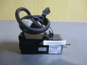 中古 MITSUBISHI AC SERVO MOTOR HC-MFS053B AC サーボモータ (KAVR60305B131)