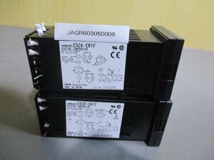 中古 OMRON DIGITAL CONTROLLER E5CK-CR1F デジタルコントローラ 2個 (JAGR60305D008)