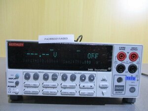 中古KEITHLEY 2400 SOURCEMETER 通電OK(PADR60311A003)