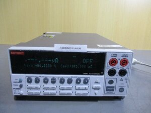 中古KEITHLEY 2400 SOURCEMETER 通電OK(PADR60311A005)