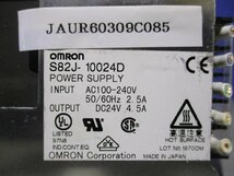 中古 OMRON POWER SUPPLY S82J-10024D パワーサプライ (JAUR60309C085)_画像1