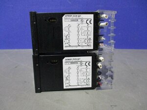 中古 OMRON TEMPERATURE CONTROLLER E5CN-Q2T デジタル調節計 2個 (JAGR60309D028)