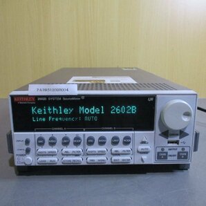 中古 KEITHLEY SYSTEM SOURCE METER 2602B 通電OK (PABR51209B004)の画像1