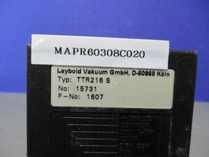 中古Leybold TTR216S Pirani Transmitter Gauge ピラニ送信機ゲージ(MAPR60308C020)