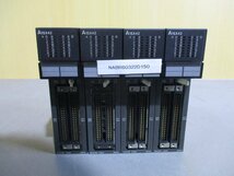 中古 MITSUBISHI INPUT UNIT A1SX42 入力ユニット 4個 (NABR60322D150)_画像1