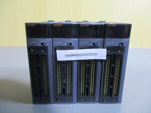 中古 MITSUBISHI OUTPUT UNIT QY42P 出力ユニット 4個 (NABR60322C070)