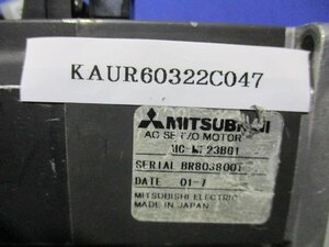 中古 MITSUBISHI AC SERVO MOTOR HC-MF23BG1 AC サーボモーター (KAUR60322C047)