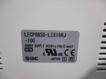 新古SMC Controller (Step Data Input Type) LECP6N5D-LES16RJ-100(NABR60321A040)_画像4