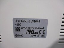 新古SMC Controller (Step Data Input Type) LECP6N5D-LES16RJ-100(NABR60321A042)_画像4