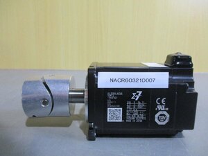 中古YASKAWA AC SERVO MOTOR SGM7J-04AFA21 AC サーボモーター 400W(NACR60321D007)