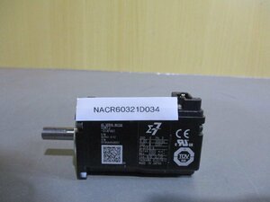 中古YASKAWA AC SERVO MOTOR SGM7J-01AFA61 AC サーボモーター 100W(NACR60321D034)