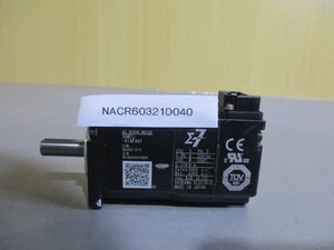 中古YASKAWA AC SERVO MOTOR SGM7J-01AFA61 AC サーボモーター 100W(NACR60321D040)