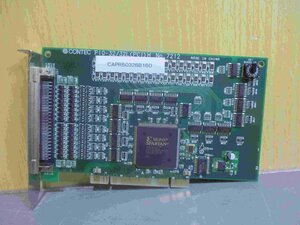 中古 CONTEC PIO-32/32L(PCI)H 絶縁型電源内蔵デジタル入出力ボード (CAPR60326B160)