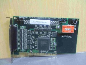 中古 CONTEC PIO-16/16B(PC)H Digital I/O Pci Card (CAPR60326B134)