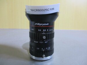 中古Hikrobot Industrial Lens SA1620M-10MP 16mm 10MP FA Lens(NACR60325C105)