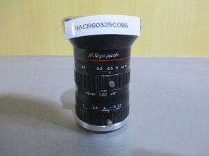 中古Hikrobot Industrial Lens SA1620M-10MP 16mm 10MP FA Lens(NACR60325C096)