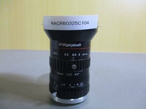 中古Hikrobot Industrial Lens SA1620M-10MP 16mm 10MP FA Lens(NACR60325C104)