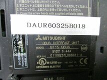 中古MITSUBISHI GT1565-VTBD+GT15-QBUS 24VAC 通電OK(DAUR60325B018)_画像2