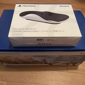 PlayStation VR2 PSVR2 プレイステーションVR2 純正充電スタンドセット　ホライゾンコード使用済み