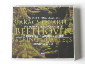 3CD（輸入盤） ベートーヴェン 「後期弦楽四重奏曲集」 タカーチ四重奏団　送料215円