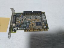 ASUS　PCI-SC200　SCSIカード　インターフェースカード　SCSIボード　5_画像2