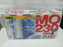 Logitec　外付けMOドライブ　230MB　LMO-230H/F_画像1