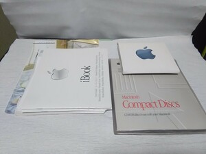 Apple　iBook　付属品　Mac OS X　インストールディスク　まとめてセット