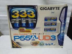 GIGABYTE　マザーボード　GA-P55A-UD3　LGA1156　BIOS確認済み