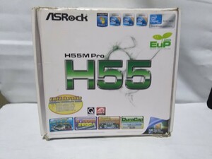 ASRock　マザーボード　H55M Pro　LGA1156　BIOS確認済み