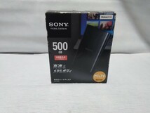 SONY　外付けハードディスク　500GB　HD-EG5　USB3.0　外付けHDD_画像1