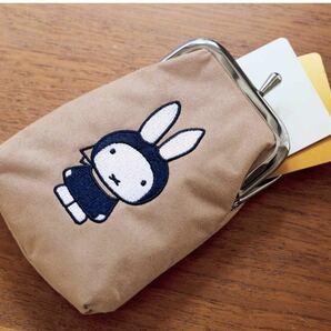 miffy 刺しゅうがま口ポーチ ソーイングセット 付録 刺繍がま口ポーチ ミッフィー の画像4