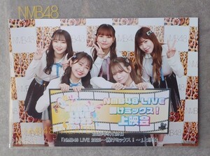 2023.5.28 NMB48 LIVE 2023 上映会 集合①(Lサイズ) 石田優美・瓶野神音・平山真衣・本郷柚巴・和田海佑