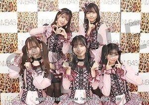 2023.11.18 NMB48 TeamM「Mのサイン」公演(昼) 日替わり(Lサイズ) 池帆乃香・貞野遥香・和田海佑 鵜野みずき・松野美桜・西由真(初日)