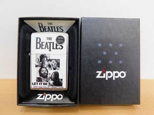 （未使用）ZIPPO ジッポー　THE BEATLES　LET IT BE　ビートルズ　レット・イット・ビー　2011年製　ライター　箱付き　レア