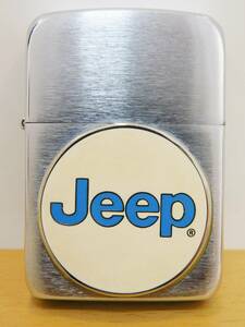 ZIPPO ジッポー　（立体）Jeep ジープ　ロゴ　4バレル　PAT.2032695　復刻モデル　2002年製　ライター