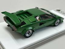 ＜限定数30個＞メイクアップ製 アイドロン 1/43 - EM432H - Lamborghini カウンタックLP400S 1980 リアウイング付 _画像4