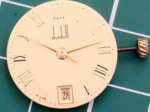 dunhill　ダンヒル　レディース　パーツ　ベゼル、ブレス無し　ジャンク品_画像2