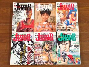 jamp novel ジャンプノベル 小説＋漫画 Vol.6，7，8，9，11，12 6冊 スラムダンク/きまぐれオレンジロード/北斗の拳/シティーハンター JB35