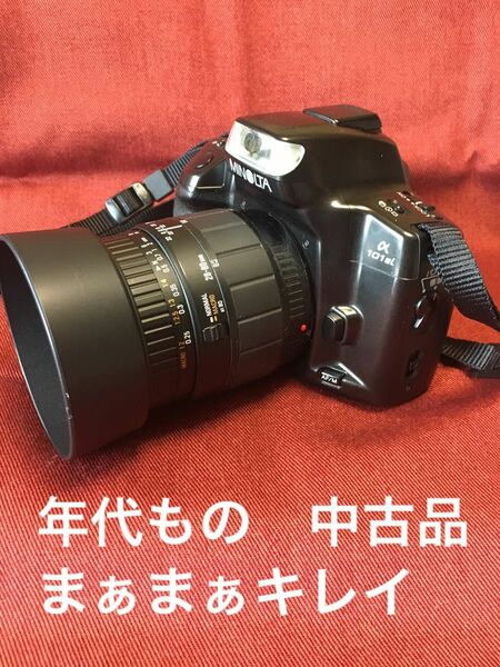 MINOLTA α101si フィルムカメラ　まぁまぁキレイ