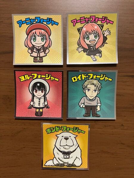スパイファミリーマンチョコ シール
