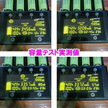 １本】18650リチウムイオン電池3400mAh3.7V日本製ポインテッドヘッド_画像3